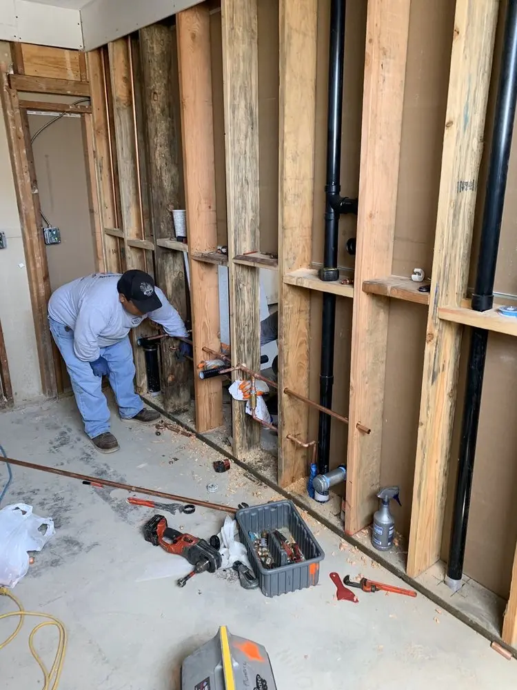 Commercial rough-in plumbing for Gas Line Repair in Spruce Gardens